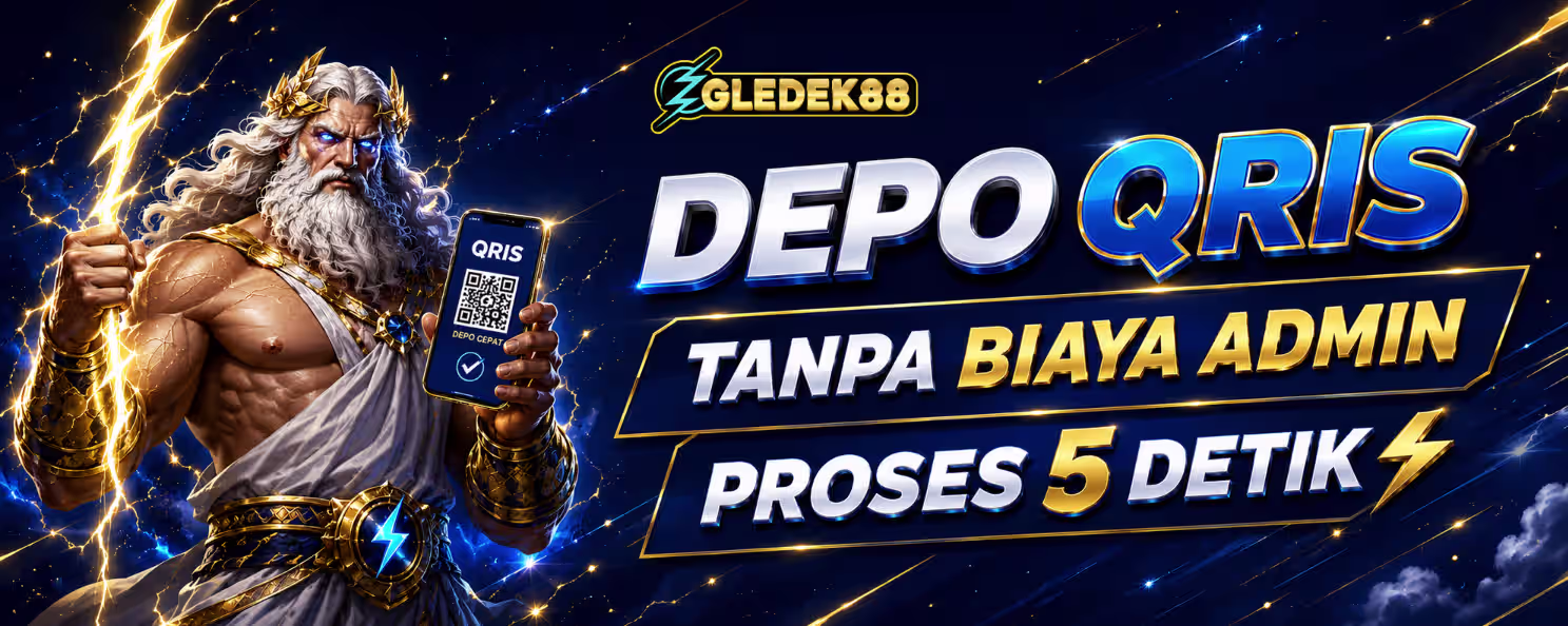 Depo Via Qris - Home Banner GLEDEK88