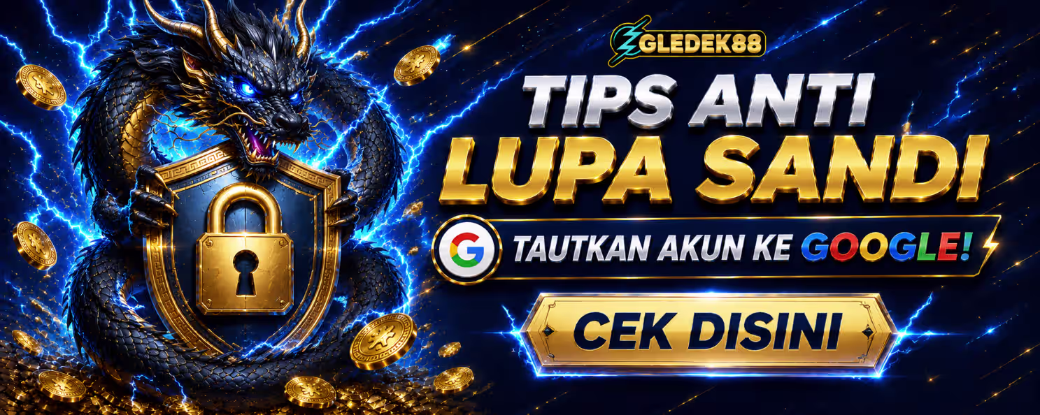 Taukan Akun ke Google - Home Banner GLEDEK88