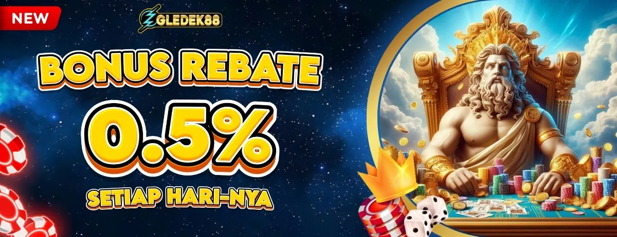 REBATE SETIAP HARI!