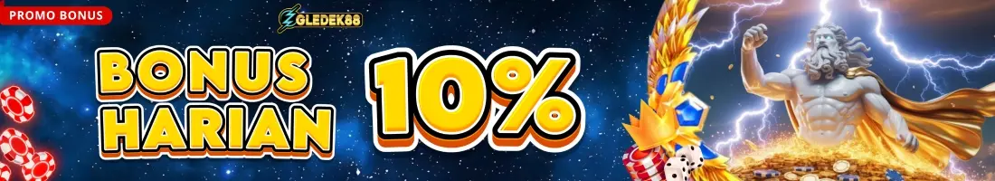 BONUS HARIAN 10%