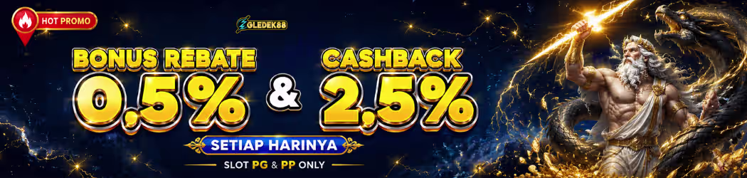 BONUS HARIAN REBATE 0.5% DAN CASHBACK 2.5%