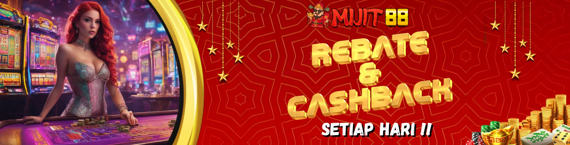 BONUS REBATE HARIAN - MIJIT88