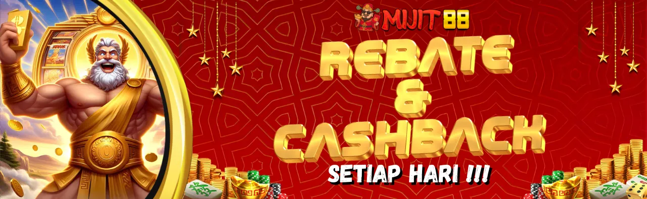 EXTRA BONUS REBATE SETIAP HARINYA!
