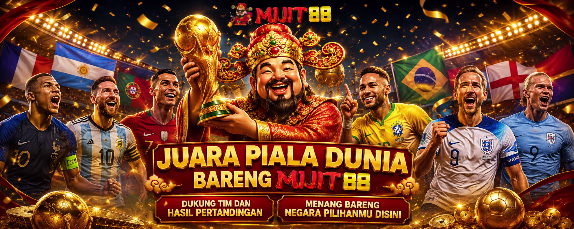Nikmati Keseruan Piala Dunia bersama MIJIT88
