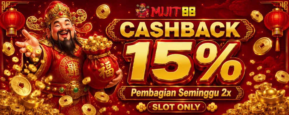Bonus Cashback 15% - MIJIT88